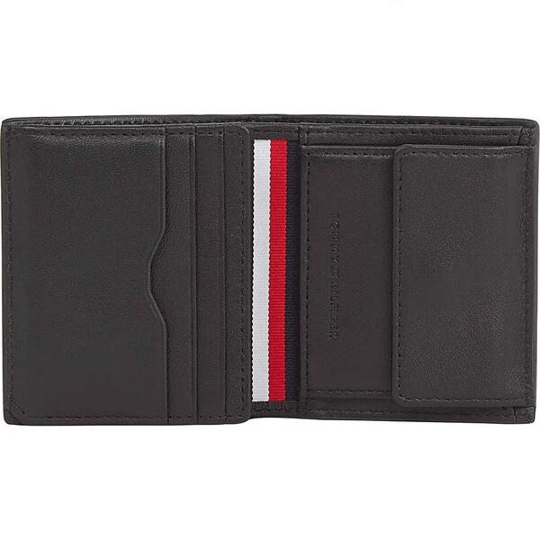 Αντρικό Πορτοφόλι Tommy Hilfiger Corp Trifold Black AM0AM13045-BDS