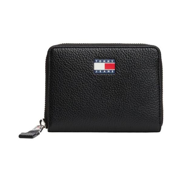 Γυναικείο Πορτοφόλι Tommy Jeans Must Med Za Black AW0AW17584-BDS