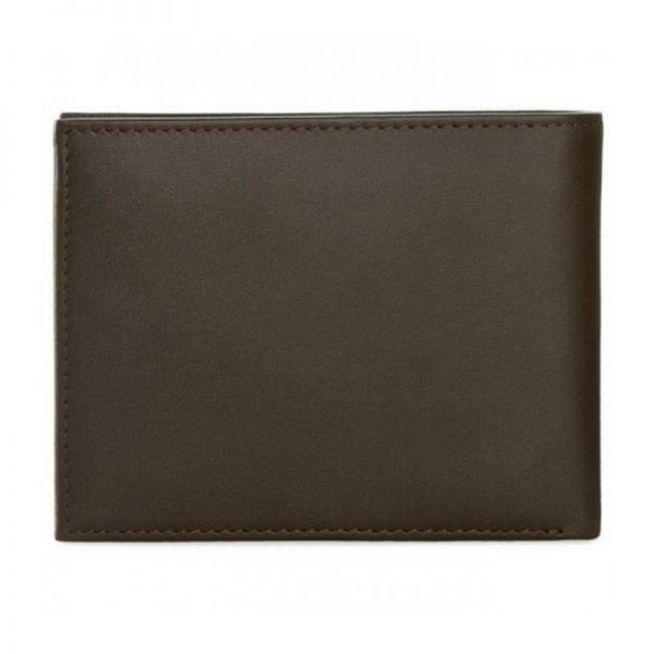 Ανδρικό Πορτοφόλι Tommy Hilfiger Eton Cc Flap And Coin Pocket Brown AM0AM00652-041