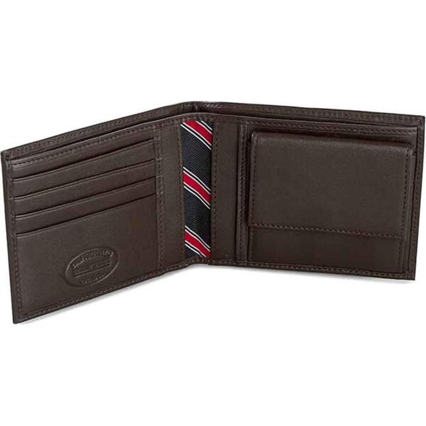 Ανδρικό Πορτοφόλι Tommy Hilfiger Eton CC And Coin Pocket Brown AM0AM00651-041