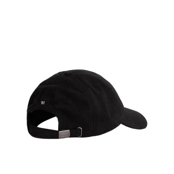 Ανδρικό Καπέλο Tommy Hilfiger Th Flag 6 Panel Cord Cap Black AM0AM13583-BDS