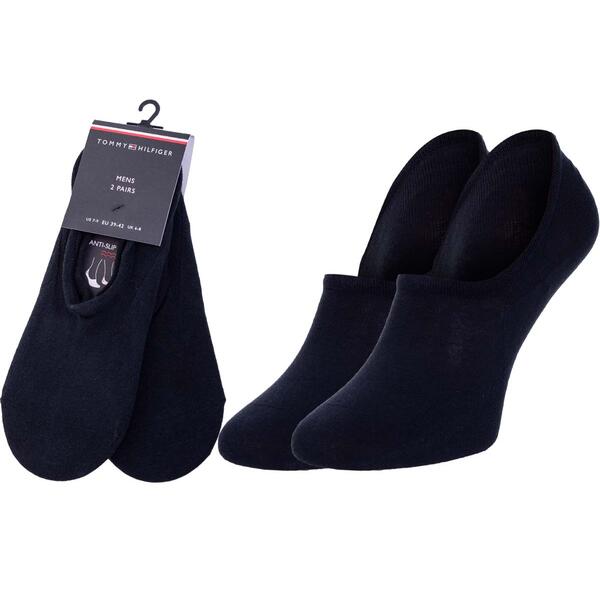 Ανδρικές Κάλτσες Tommy Hilfiger Th Men Footie 2p Navy 382024001-012