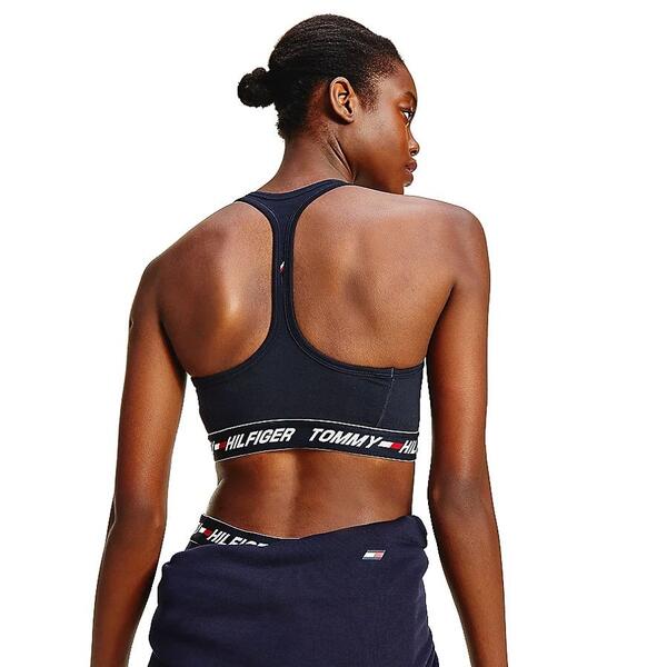 Γυναικείο Μπουστάκι Tommy Hilfiger Mid Intensity Tape Racer Desert Sky S10S101112-DW5