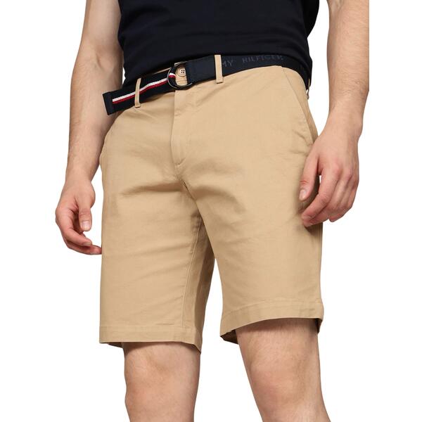 Ανδρικό Σορτς Tommy Hilfiger Wcc Brkln Essential Twill W Belt Desert MW0MW24874-ABSNI
