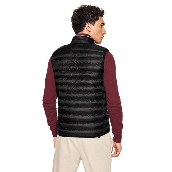 Ανδρικό Αμάνικο Μπουφάν Tommy Hilfiger Packable Circular Black MW0MW18762-BDS