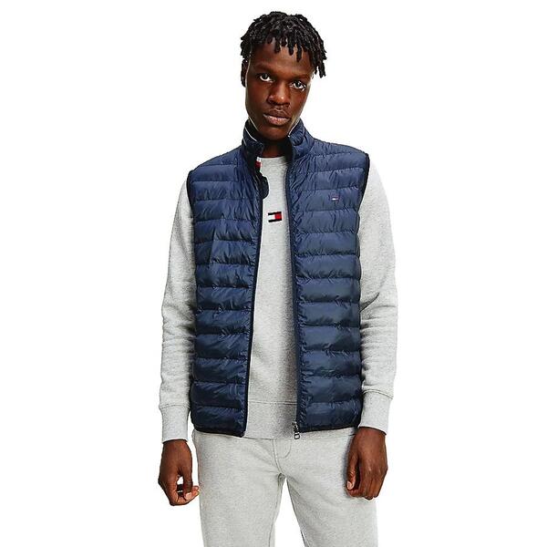 Ανδρικό Αμάνικο Μπουφάν Tommy Hilfiger Packable Circular Desert Sky MW0MW18762-DW5