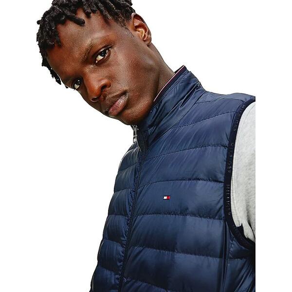 Ανδρικό Αμάνικο Μπουφάν Tommy Hilfiger Packable Circular Desert Sky MW0MW18762-DW5