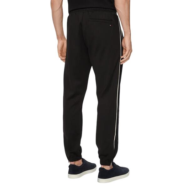 Ανδρικό Παντελόνι Tommy Hilfger Monotype Track Sweatpants Black MW0MW33701-BDS