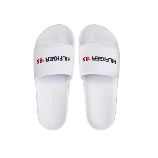 Ανδρικές Παντόφλες Tommy Hilfiger 85 Pool Slide White FM0FM05021-YBS