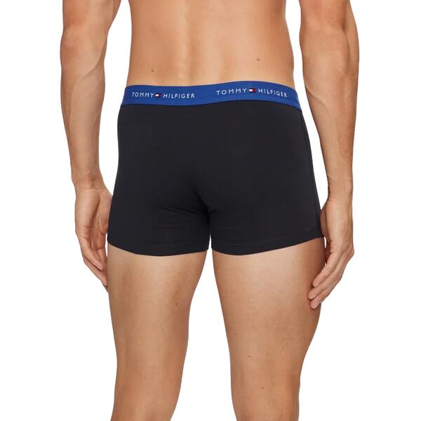 Αντρικά Εσώρουχα Tommy Hilfiger 3p Wb Trunk Bright Blue Grape Valley Black UM0UM02763-0T7