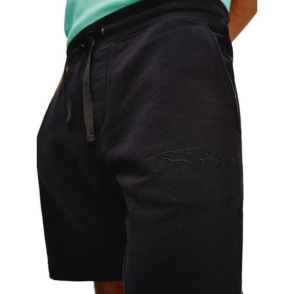 Ανδρικό Σορτς Tommy Hilfiger Signature Black MW0MW18721-BDS
