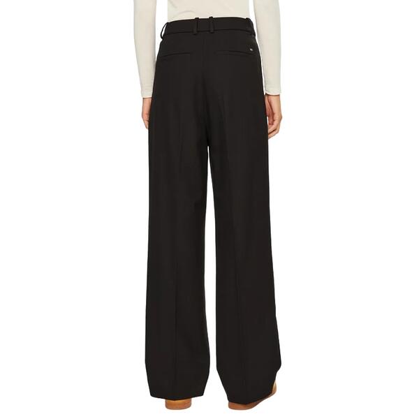 Γυναικείο Παντελόνι Tommy Hilfiger Md Core Relaxed Straight Black WW0WW39725-BDS