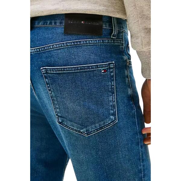 Ανδρικό Jean Tommy Hilfiger Straight Denton Sstr Oliver Blue MW0MW40563-1BF34