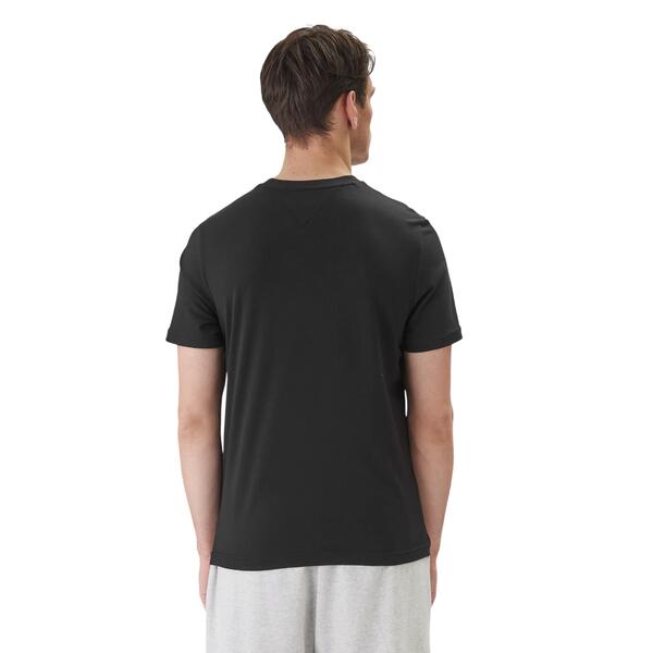 Ανδρικό T-shirt Tommy Hilfiger Brand Love Big Text Tee Black MW0MW42369-BDS