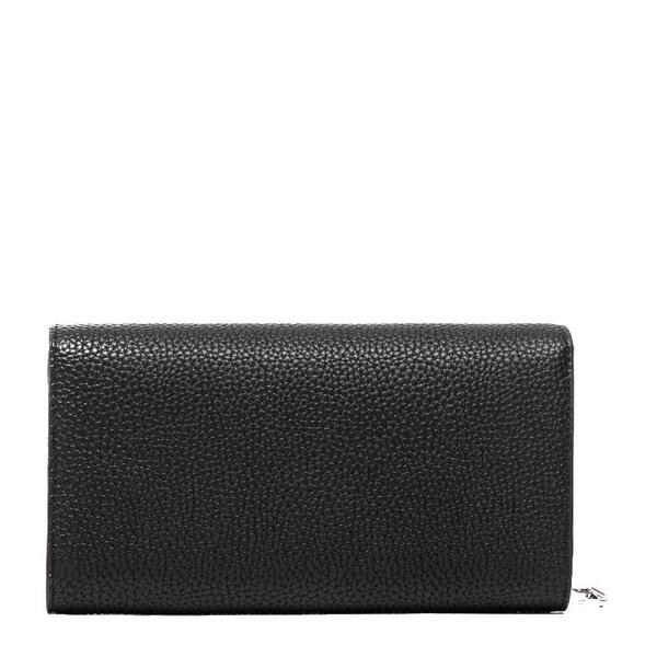 Γυναικείο Πορτοφόλι Tommy Hilfiger Th Element Lrg Flap Black AW0AW11624-BDS