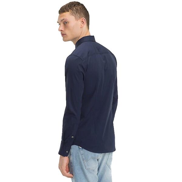 Ανδρικό Πουκάμισο Tommy Jeans Tjm Original Stretch Black Iris DM0DM04405-002