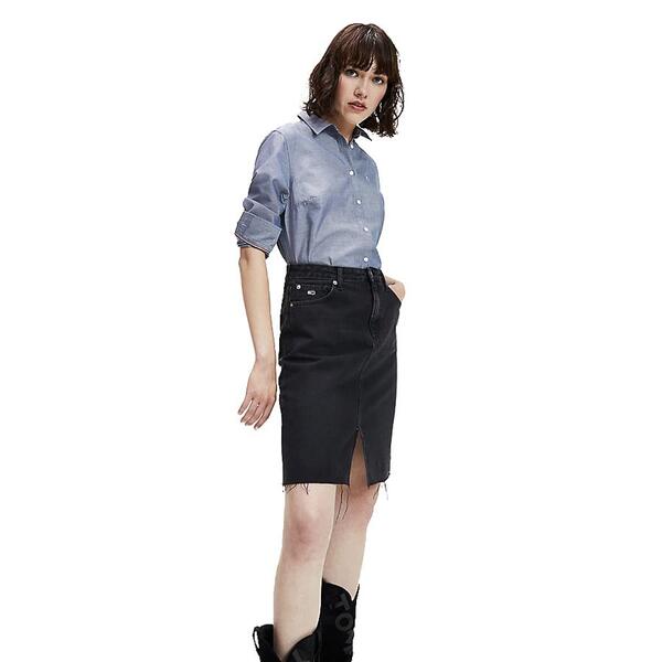 Γυναικεία Φούστα Tommy Jeans Tjw Denim Maia Tjsvbk Tj Save Bk Rig DW0DW07328-1BYNI