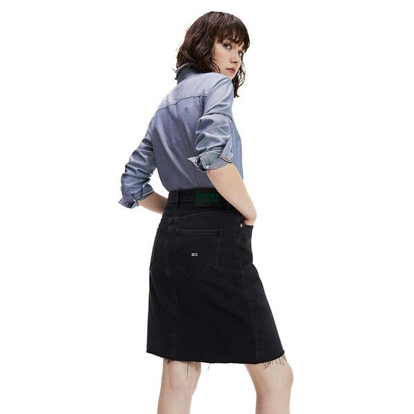 Γυναικεία Φούστα Tommy Jeans Tjw Denim Maia Tjsvbk Tj Save Bk Rig DW0DW07328-1BYNI
