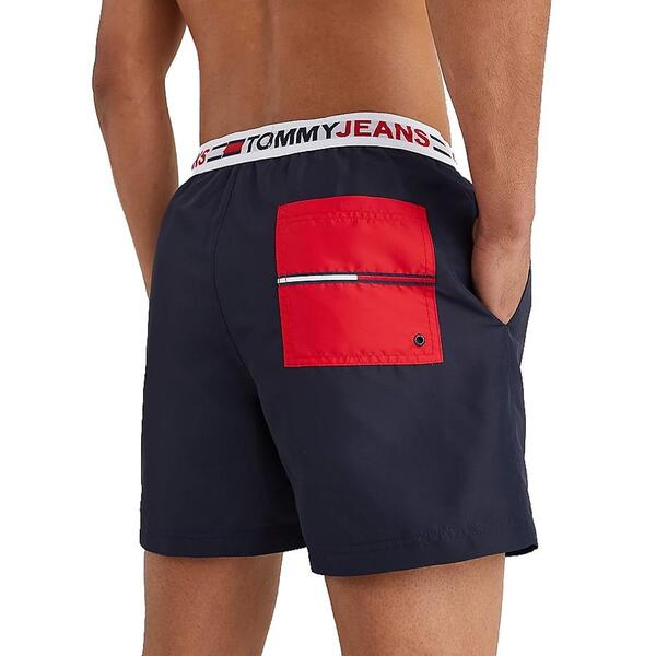 Ανδρικό Μαγιό Tommy Jeans Wb Sf Medium Drawstring Desert Sky UM0UM02490-DW5