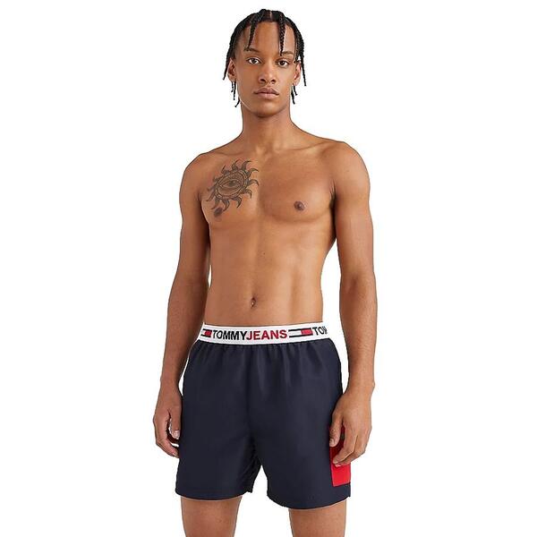 Ανδρικό Μαγιό Tommy Jeans Wb Sf Medium Drawstring Desert Sky UM0UM02490-DW5