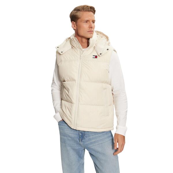 Ανδρικό Μπουφάν Tommy Jeans Alaska Vest Newsprint DM0DM19538-ACG