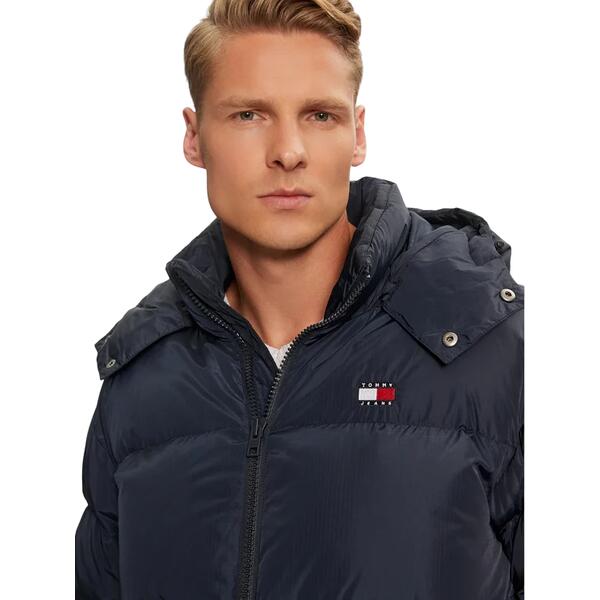 Αντρικό Μπουφάν Tommy Hilfiger Alaska Puffer Ext Dark Night Navy DM0DM19537-C1G
