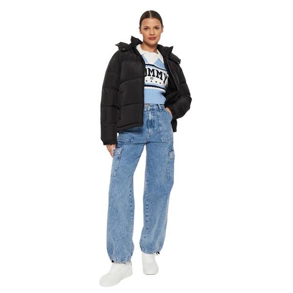 Γυναικείο Μπουφάν Tommy Jeans Tjw Alaska Puffer Ext Black DW0DW18610-BDS