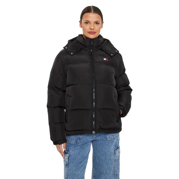 Γυναικείο Μπουφάν Tommy Jeans Tjw Alaska Puffer Ext Black DW0DW18610-BDS