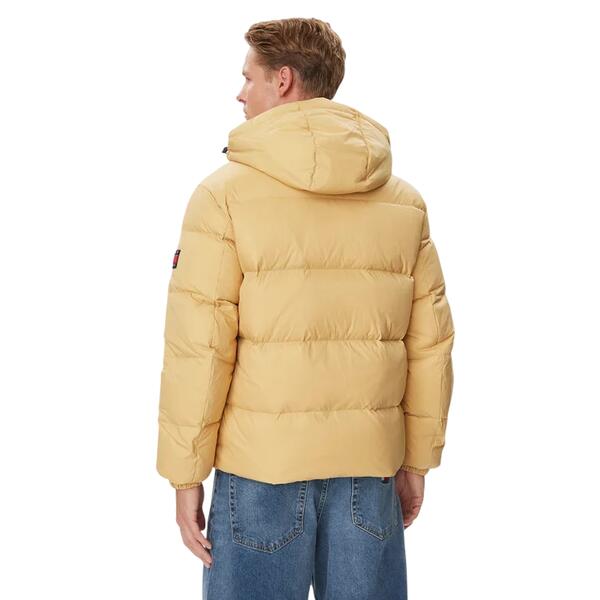 Aνδρικό Μπουφάν Τommy Jeans Tjm Essential Down Jacket Ext Sandy Beige DM0DM19786-ACA