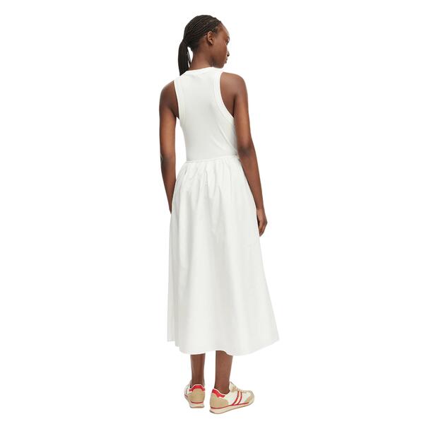 Γυναικείο Φόρεμα Tommy Jeans Tjw Rib Poplin Tank Ext Ecru DW0DW22593-YBL