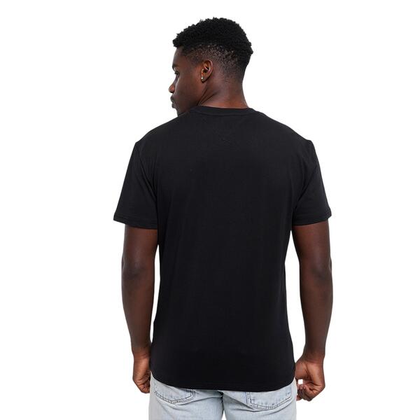 Ανδρικό T-Shirt Tommy Jeans Reg Linear Logo Tee Ext Black Multi DM0DM20744-0GK