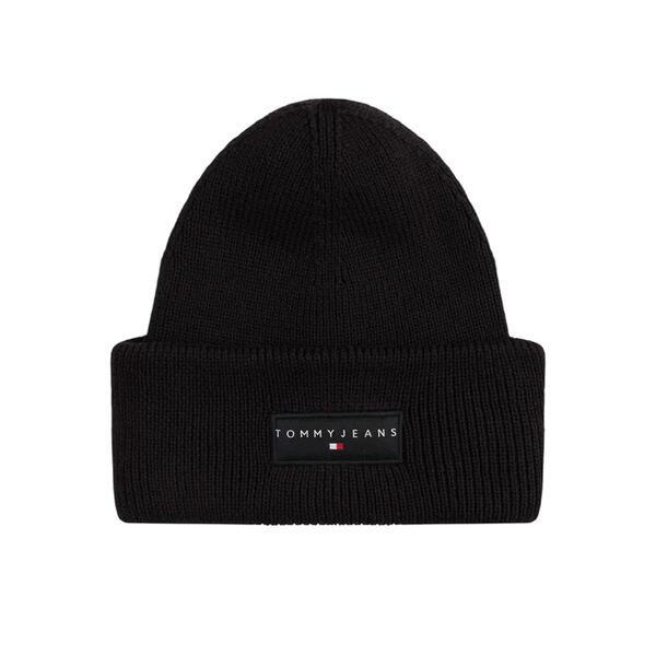 Σκουφάκι Tommy Jeans Tjm Linear Beanie Black AM0AM13666-BDS