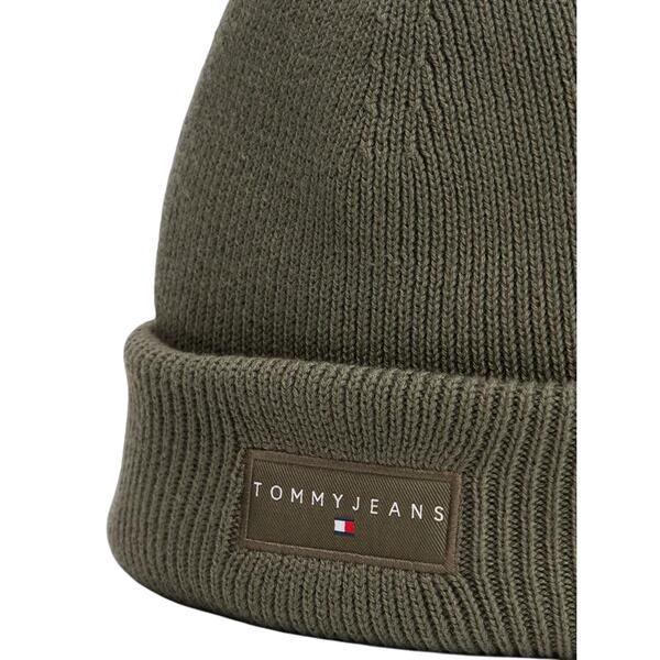 Σκουφάκι Tommy Jeans Tjm Linear Beanie Fatigue Green AM0AM13666-M12
