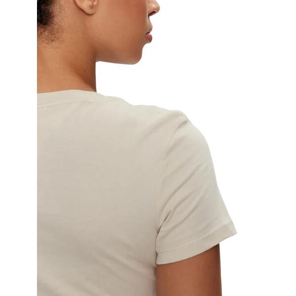 Γυναικεία T-Shirt Tommy Hilfiger Tjw Slim Linear Tee Ext Newsprint DW0DW18398-ACG