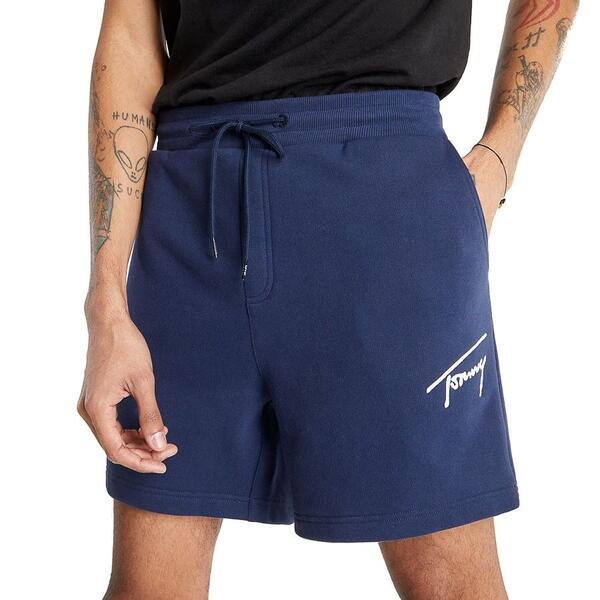 Ανδρικό Σορτς Tommy Jeans Tjm Signature Twilight Navy DM0DM12957-C87
