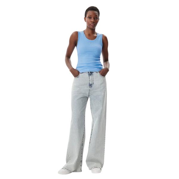 Γυναικείο Top Tommy Jeans Essential Rib Tank Ext Sugarplum Blue DW0DW20673-C12