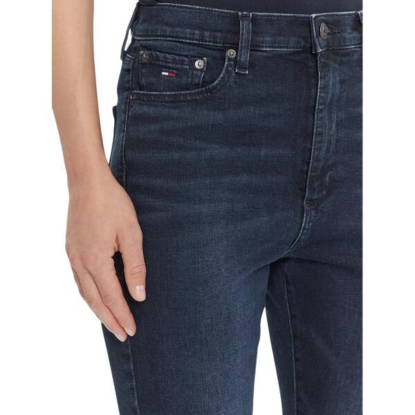 Γυναικείο Jean Τommy Jeans Sylvia Hgh Skn Denim Blue Black DI1261 DW0DW21823-1BK32