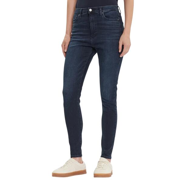 Γυναικείο Jean Τommy Jeans Sylvia Hgh Skn Denim Blue Black DI1261 DW0DW21823-1BK32