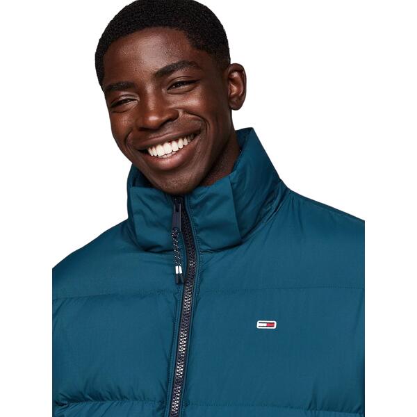 Aνδρικό Μπουφάν Τommy Jeans Tjm Essential Down Jacket Ext Deep Seawater DM0DM19786-CWG