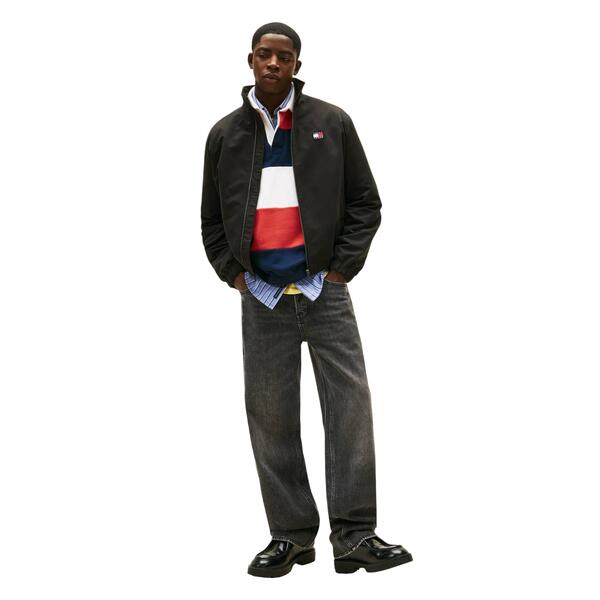 Ανδρικό Τζάκετ Tommy Jeans Tjm Essential Jacket Ext Black DM0DM22720-BDS