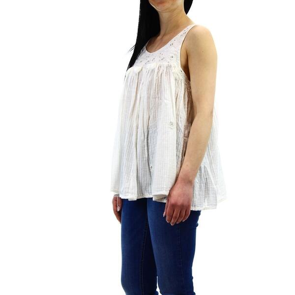 Γυναικείο Τοπ Μoutaki Ιβουάρ 19.01.37