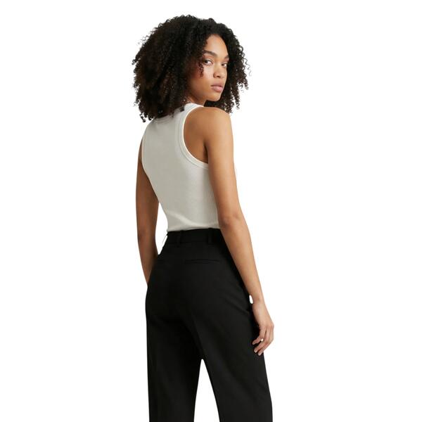 Γυναικείο Τop Tommy Jeans Slim Script Label Tank Ecru DW0DW22282-YBL