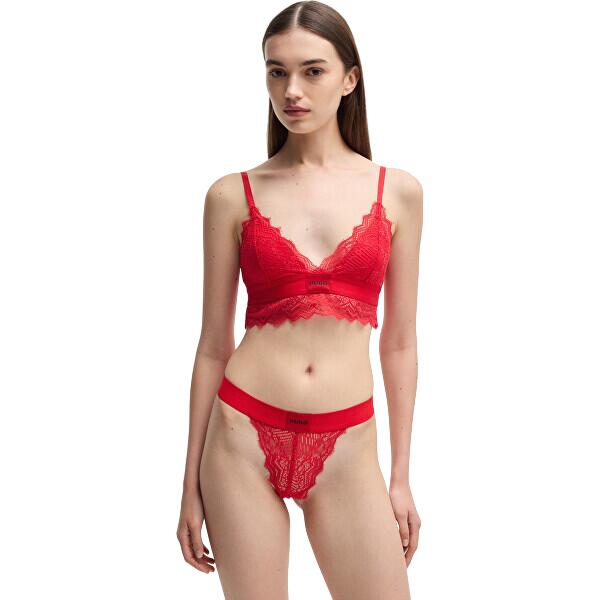 Γυναικείο Εσώρουχο Hugo Triangle Padded Lace 10253970 01 50502786-621