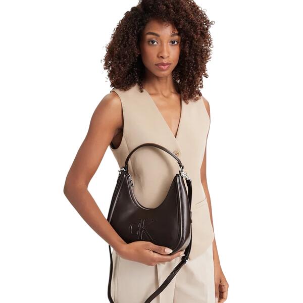 Γυναικεία Τσάντα Calvin Klein Bold Ck Small Crescent Bag Delicioso LV04F3561G-BAL