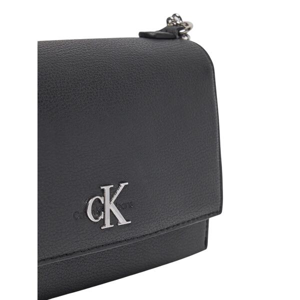 Γυναικεία Τσάντα Χιαστί Calvin Klein Minimal Monogram Ew Flap21 Black K60K612233-BEH