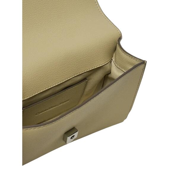 Γυναικεία Τσάντα Χιαστί Calvin Klein Minimal Monogram Ew Flap21 Crockery K60K612233-PBF