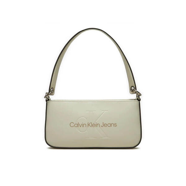 Γυναικεία Τσάντα Χειρός Calvin Klein Sculped Shoulder Pouch Mono Tofu K60K610679-YAS