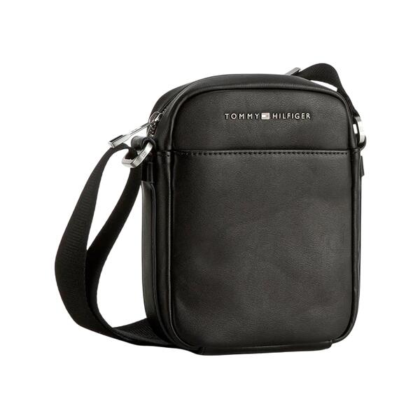Ανδρική Τσάντα Χιαστί Tommy Hilfiger Th City Mini Reporter Black AM0AM01941-002