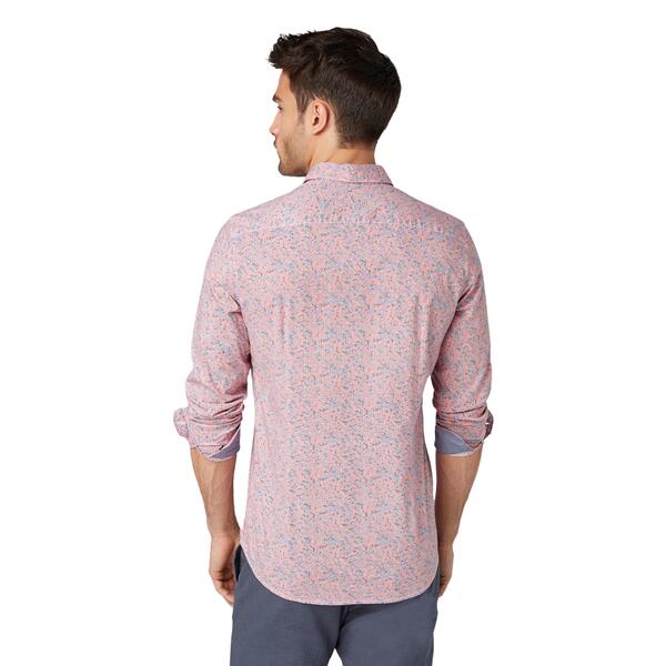 Ανδρικό Πουκάμισο Tom Tailor Floyd Red/Blue 1009346-16836