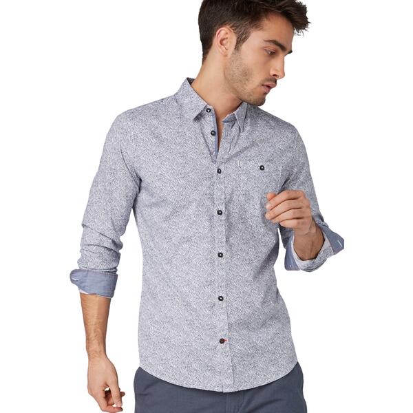 Ανδρικό Πουκάμισο Tom Tailor Floyd White/Blue 1009346-16840